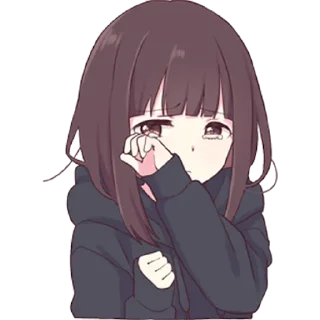 😢 emoji menhera-chan Telegram sticker 15 of 37
