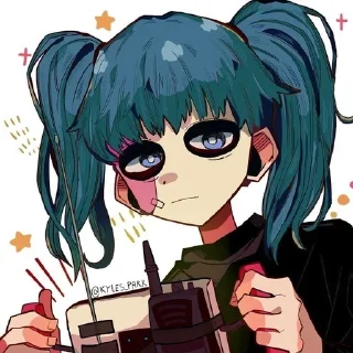 Sticker from @SANS9991 |sally face| @ManySticks
