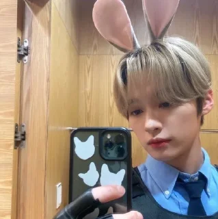 🥰 emoji минхо бог Telegram sticker 15 of 21