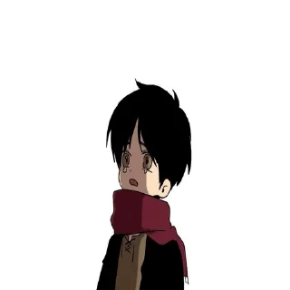 😢 emoji Eren Telegram sticker 6 of 30