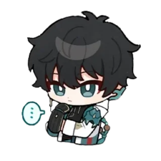 🤔 emoji ⭐𝙷𝚘𝚗𝚔𝚊𝚒 𝚂𝚝𝚊𝚛 𝚁𝚊𝚒𝚕 𝚂𝚝𝚒𝚌𝚔𝚎𝚛𝚜⭐ Telegram sticker 15 of 16