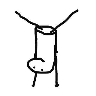 🤸 emoji Человечки Telegram sticker 15 of 120