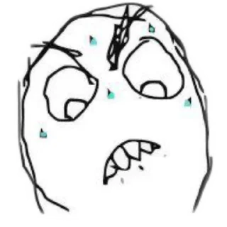 Sticker from rage faces @jopaloh8890