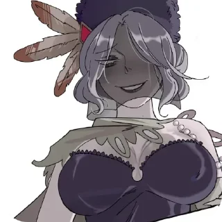 👄 emoji :: black Dahlia • @VIPACHKA Telegram sticker 20 of 45