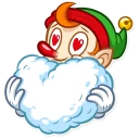 😍 emoji Christmas Elf Telegram sticker 9 of 30