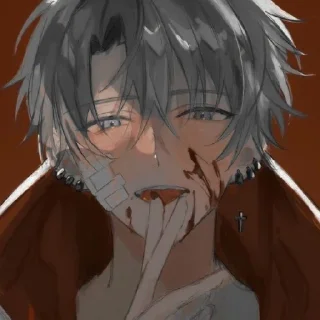 🥵 emoji ANIME/BOYS Telegram sticker 12 of 57