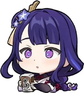 🌟 emoji Райдэн сëгун (≧∇≦) Telegram sticker 9 of 120