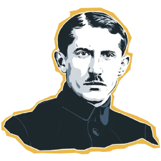 Sticker from ukranian hero
