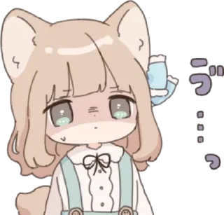 😨 emoji 🧸 @cuppoftea 🧸 Telegram sticker 15 of 32