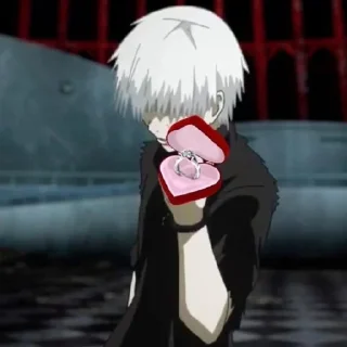 😄 emoji Kaneki Telegram sticker 22 of 22