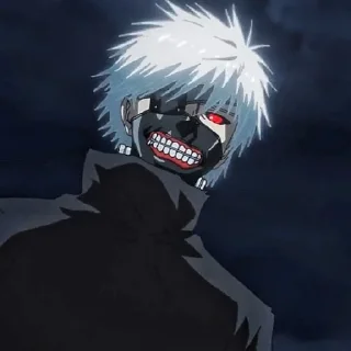 😄 emoji Kaneki Telegram sticker 6 of 22