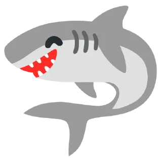 Sticker from Emoji Kitchen 🦈