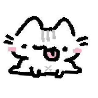 😋 emoji Mem cat Telegram sticker 18 of 106