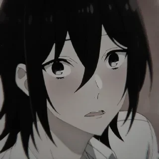 😳 emoji •°Miyamura Izumi°•   @anime_sticks Telegram sticker 7 of 42
