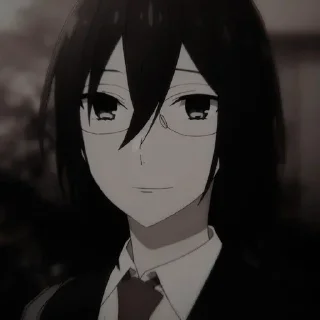🙂 emoji •°Miyamura Izumi°•   @anime_sticks Telegram sticker 13 of 42