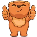Sticker from Honey Bear