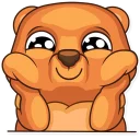 ☺️ emoji Honey Bear Telegram sticker 5 of 20
