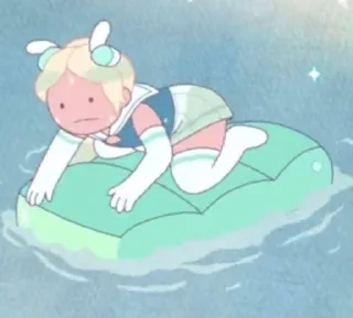 Sticker from Fionna and cake