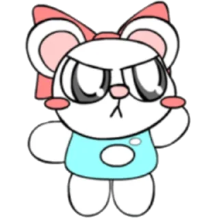 😠 emoji Rinny The Bear Telegram sticker 16 of 24