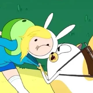 🌟 emoji Fionna and cake Telegram sticker 18 of 110