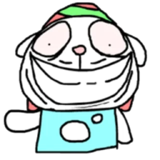 🥳 emoji Rinny The Bear Telegram sticker 13 of 24
