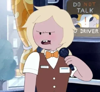 Sticker from Fionna and cake