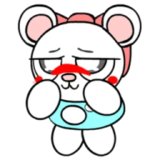 😍 emoji Rinny The Bear Telegram sticker 15 of 24