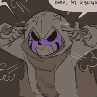 🤍 emoji ❦ goth sans by @Xchara_R34 ❦ Telegram sticker 17 of 94