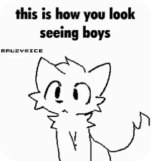 🌟 emoji I'm a Boykisser Telegram sticker 12 of 52