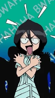 😂 emoji Bleach Telegram sticker 23 of 32