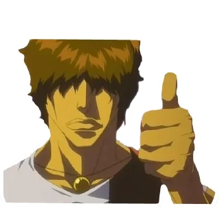 👍 emoji Bleach - ReBørner Telegram sticker 11 of 39