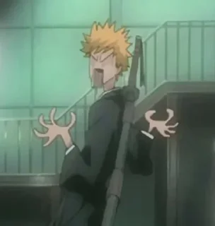 👿 emoji Bleach Telegram sticker 19 of 32