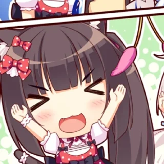 🍫 emoji CHOCOLA · @RinChocola Telegram sticker 18 of 73