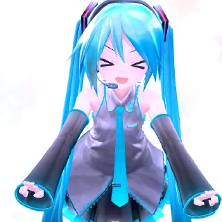 🥰 emoji Miku by @ekwyd Telegram sticker 6 of 40