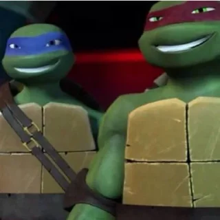 😎 emoji tmnt 2k12 Telegram sticker 6 of 30