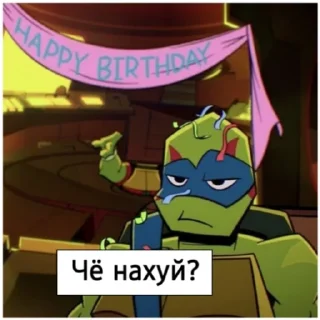 😬 emoji TMNT Telegram sticker 16 of 40