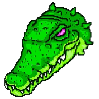 🐊 emoji Hotline Miami Telegram sticker 17 of 33