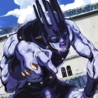 🤬 emoji Jojo anime moment Telegram sticker 3 of 46