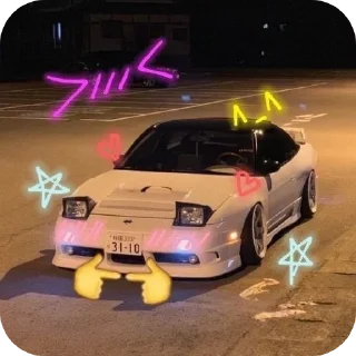 🌟 emoji Car Miata(⁠≧⁠▽⁠≦⁠) Telegram sticker 16 of 35