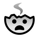 🤯 emoji Outline Emoji • @TgStickery Telegram sticker 23 of 50