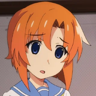 😟 emoji Higurashi 2020 Rena Telegram sticker 15 of 43
