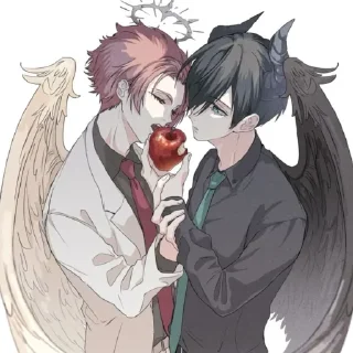 ❤️ emoji Rin/Sae. ( @Darkhote ) Telegram sticker 19 of 54