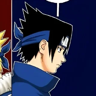 🕳️ emoji Sasuke Uchiha ≈ @wujsed Telegram sticker 24 of 84