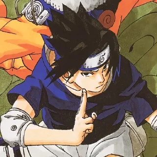 🕳️ emoji Sasuke Uchiha ≈ @wujsed Telegram sticker 18 of 84