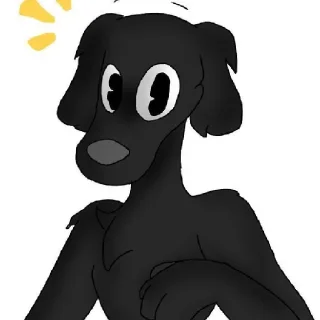 Sticker from Cartoon dog/cartoon cat/felix