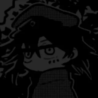 🖤 emoji tetcho suehiro. stickers. [meow] Telegram sticker 19 of 55