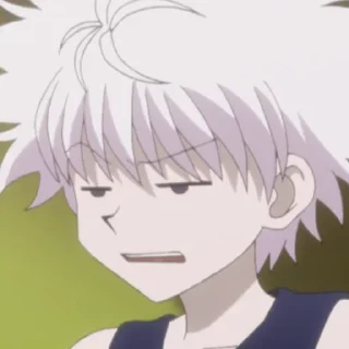 😑 emoji Killua Telegram sticker 20 of 47