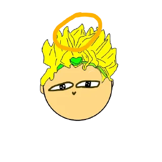 😇 emoji Дио Telegram sticker 5 of 8