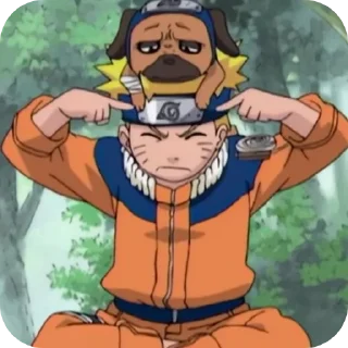 🙉 emoji Naruto • @Earth928B Telegram sticker 11 of 50
