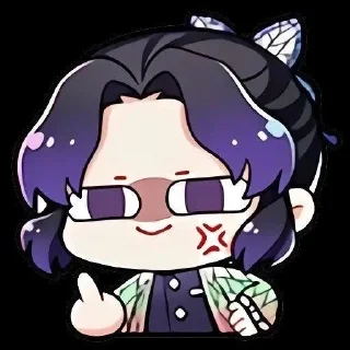 🦋 emoji ♡ Шинобу Кочо ♡ Telegram sticker 18 of 24